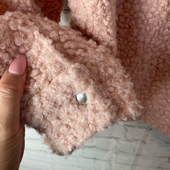 H&M Teddy Pocket Detail Zip Through Jacket XS - Picture 9 of 14